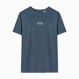 Herren Kaotiko Washed Free Your Mind t-shirt navy