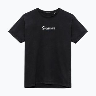Kaotiko Washed Dreamers Herren-T-Shirt schwarz