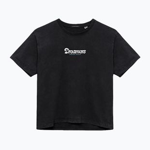 Kaotiko Washed Dreamers Damen-T-Shirt schwarz