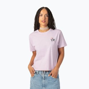 Kaotiko Washed Neverland malva t-shirt für Frauen