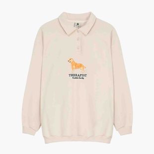 Kaotiko Goldener Knochen Sweatshirt für Frauen