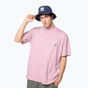 Herren Kaotiko M / C Tasche Liebender Bär gum rosa T-shirt