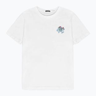 Herren Kaotiko Washed Look T-shirt Innenseite weiß