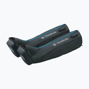 Therabody RecoveryAir JetBoots schwarz/blaues Massagegerät