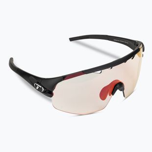 Tifosi Sledge Lite Fototec mattschwarz/clarionrot phototrope Fahrradbrille