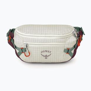 Bauchtasche Osprey Transporter Waist Pack 3 l mystery white/moody burgundy