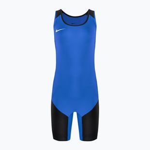 Männer-Wrestlingtrikot Nike Weightlifting Singlet royal/black