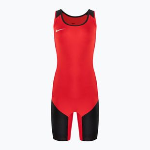 Damen-Ringertrikot Nike Weightlifting Singlet scarlet/black