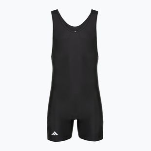 Herren-Singlet adidas 3 Stripe Singlet black/white