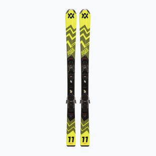 Abfahrtski Kinder Völkl Racetiger Jr Yellow + Schnürung 4.5 VMotion Jr 100-120 cm yellow