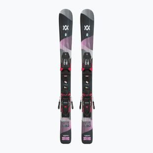 Kinderski Völkl Shine Jr + Bindungen 4.5 VMotion Jr Lady 80-90 cm black/pink