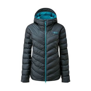 Damen Daunenjacke Rab Nebula Pro grau QIO-58-BE-08