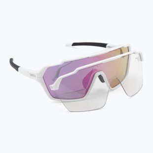 Sonnenbrille Smith Shift MAG white/chromapop violet mirror