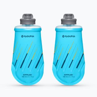 Softflasche Hydrapak Softflask 2 Pack Malibu Blue