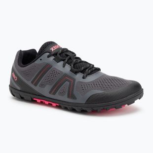 Damen Barfußschuhe Xero Schuhe Mesa Trail II Asphalt / Himbeere