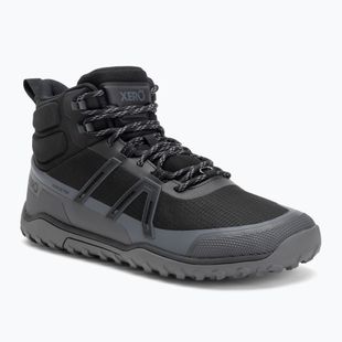 Barfußschuhe Herren Xero Shoes Scrambler Trail Mid WP schwarz/Asphalt