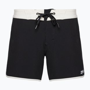 Dakine Roots 5" Frauen schwimmen Shorts schwarz und weiß DKA156W0004