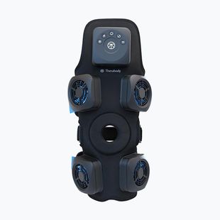 Therabody RecoveryTherm Hot&Cold Vibration Kniemassagegerät schwarz blau