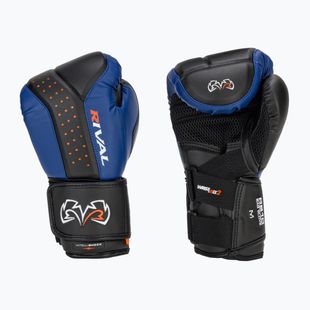 Rival RB10 Intelli-Shock Bag Boxhandschuhe schwarz/blau