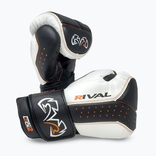 Rival RB10 Intelli-Shock Bag schwarz/weiss Boxhandschuhe