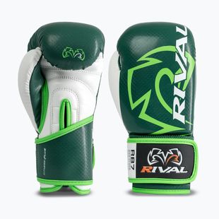 Boxhandschuhe Rival RB7 Fitness Plus Bag green/white