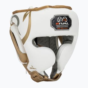 Boxhelm Rival RHG100 Professional Headgear white/gold