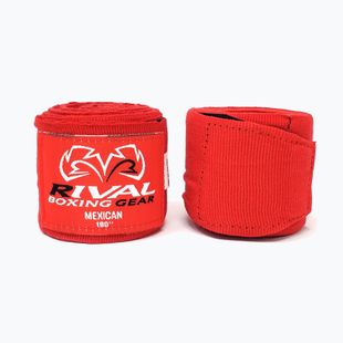Boxbandagen Rival Mexican Handwraps 210 cm rot