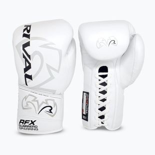Rival RFX-Guerrero Sparring-SF-H weiße Boxhandschuhe