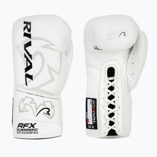 Rival RFX-Guerrero Sparring-SF-H weiße Boxhandschuhe