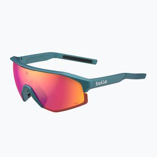 Sonnenbrille Bollé Lightshifter creator teal mettalic/volt ruby