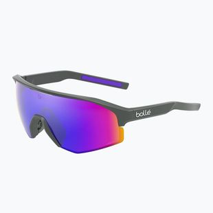 Sonnenbrille Bollé Lightshifter titanium matte/volt ultraviolet