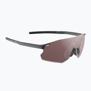 Sonnenbrille Bollé Icarus black matte/phantom vermillon gun photochromic