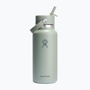 Thermosflasche Hydro Flask Wide Flex Straw 946 ml agave