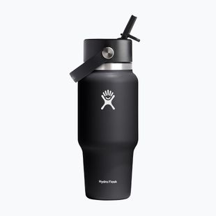 Thermosflasche Hydro Flask Wide Flex Travel 710 ml black