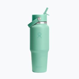 Isolierflasche Hydro Flask Wide Flex Straw Travel 946 ml marmaid green