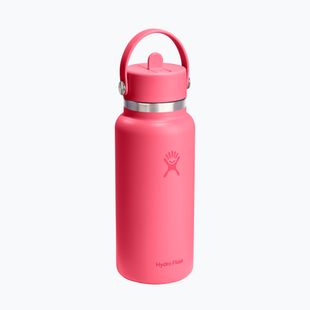 Thermoflasche Hydro Flask Wide Flex Straw 946 ml popstar pink