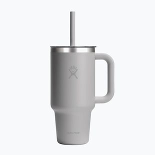 Thermobecher Hydro Flask Travel Tumbler Clear Lid birch