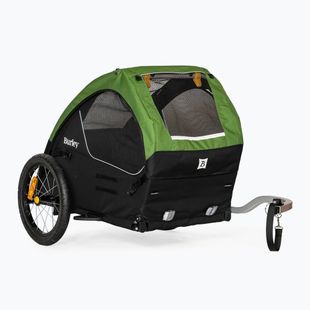 Fahrradanhänger für Hunde Burley Tail Wagon black/green