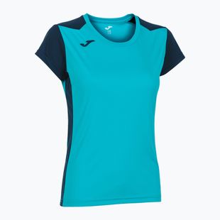 Damen Joma Record II fluor türkis/navy Laufshirt