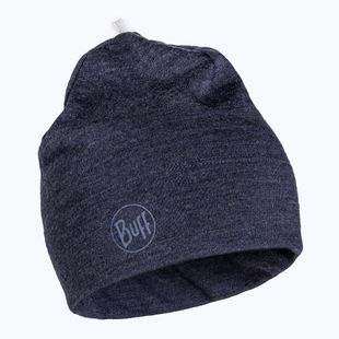 BUFF Midweight Merinowolle navy blau Mütze 118007.779.10.00