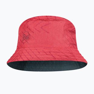 Hut BUFF Travel Bucket collage red