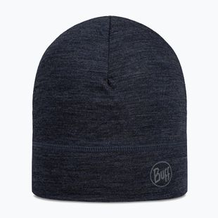Wintermütze BUFF Lightweight Merino Wool solid night blue