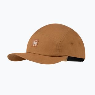 Basecap BUFF 5 Venture panel solid camel