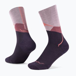 BUFF Merino Lightweight Crew LWC1 rosa Socken