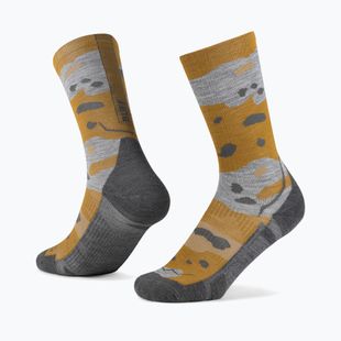 Socken BUFF Merino Lightweight Crew LWC2 khaki