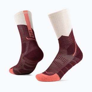 Socken BUFF Midweight Crew wine