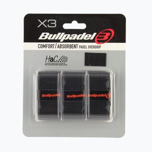 Griffe für Padel-Schläger Bullpadel GB-1201 Comfort Absorbent 3 pcs. black