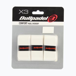 Griffe für Padel-Schläger Bullpadel GB-1200 Comfort 3 pcs. white