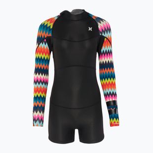 Hurley Advant Frauen 2mm Shorty Springsuit Chevron schwimmen Schwimmer