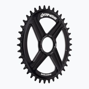 Zahnrad Rotor Q Rings Dm Oval Chainring MTB 38T schwarz